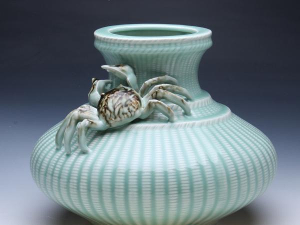 千峰翠色世界非遗龙泉青瓷邂逅宜兴青瓷展