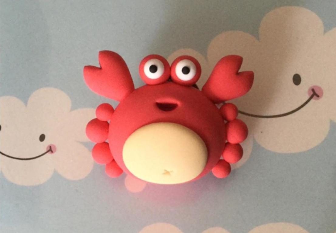 创意坊创意黏土小螃蟹