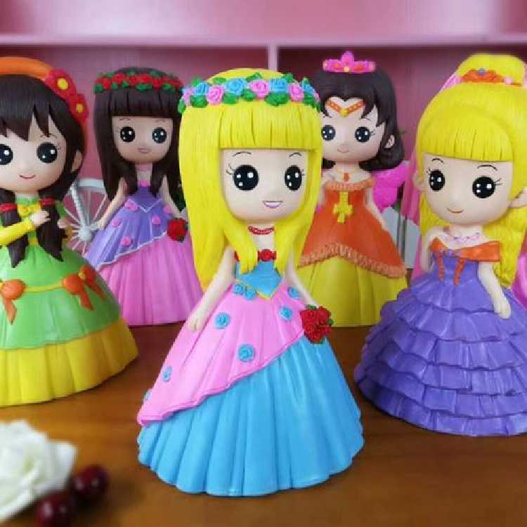 diy石膏娃娃彩绘