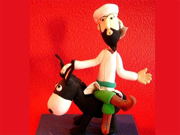 "动画中国风"特展教室———泥塑阿凡提