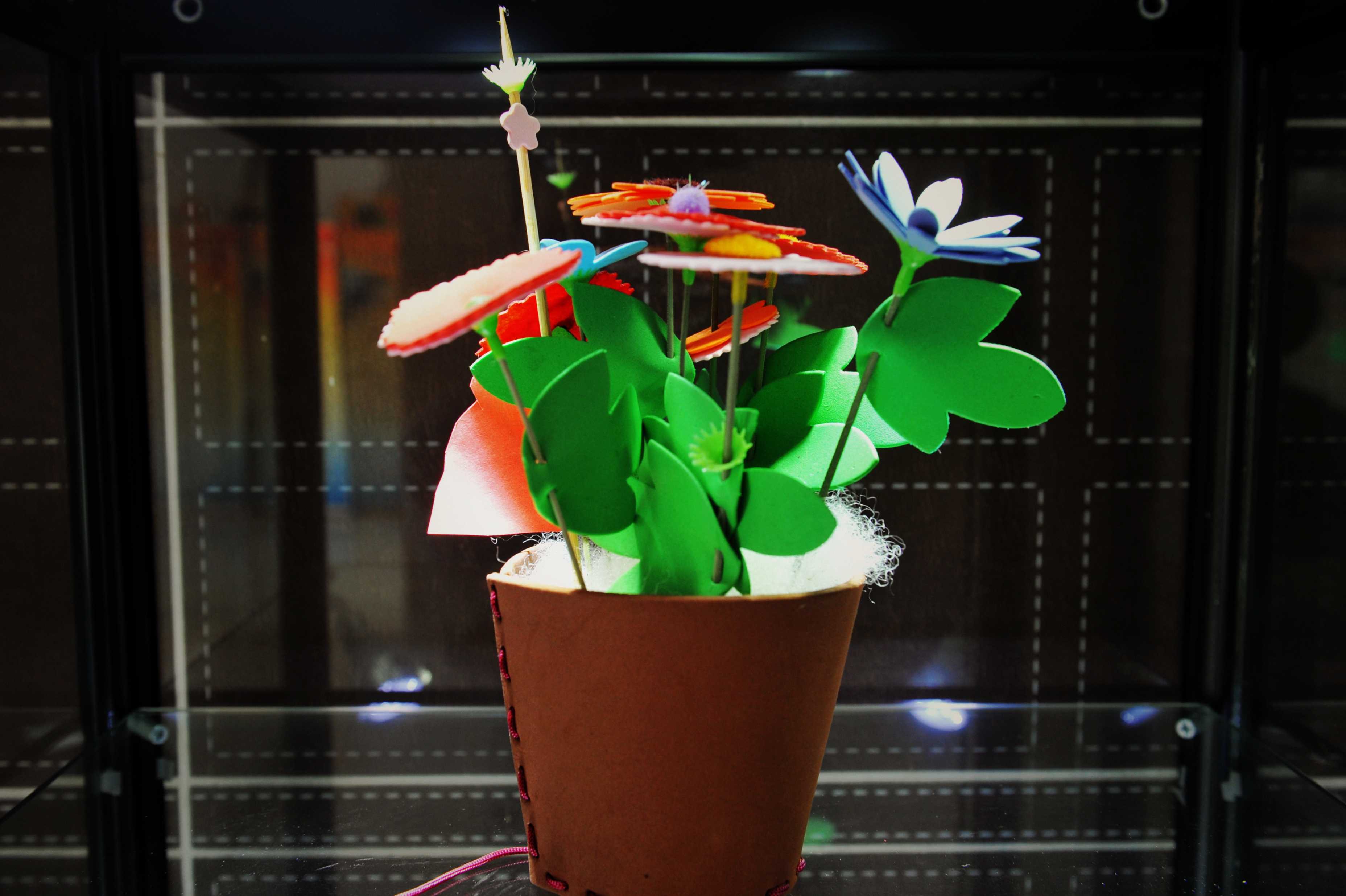 暑期幼儿手工艺展作品